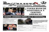AMERICA!! CENTRO GUATEMALA Y ¡¡ FUERA BUSH DE
