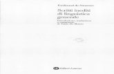 Ferdinand de Saussure Scritti Introduzione, traduzione e ...