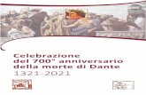 Celebrazione della morte di Dante 1321-2021