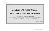 ITINERARIO FORMATIVO TIPO MEDICINA INTERNA