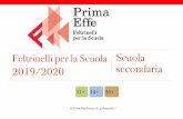 Scuola 2019/2020 secondaria - Feltrinelli