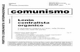 A O comunismo A N R E Lenin S organico