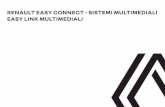Renault EASY CONNECT Sistemi multimediali