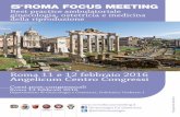 Roma 11 e 12 febbraio 2016 Angelicum Centro Congressi