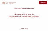 Secondo Rapporto Industria 4.0 nelle PMI italiane