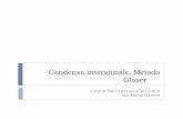Condensa interstiziale, Metodo Glaser