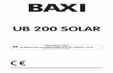 UB 200 SOLAR - Baxi