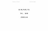 IANUS N. 10 2014