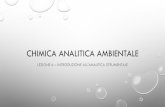 CHIMICA ANALITICA AMBIENTALE