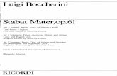 Boccherini - Stabat Mater Op. 61 a Tre Voci