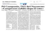 PD Campania. L'ira del Nazareno