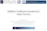 SHARE e l'editoria accademica Open Access