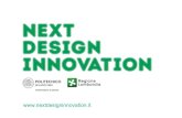Presentazione next design innovation