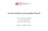 La normativa sui paradisi fiscali - odcec.roma.it .â€¢ Paradisi fiscali in toto â€¢ Paradisi fiscali