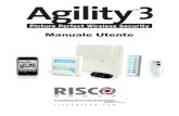 Agility 3 User Manual - AGILITY3    Agility 3 â€“ Manuale Utente Pagina 7 del sistema. SMS: