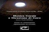 Musica Corale e Direzione di .caratteristici stilemi presenti nella polifonia del â€™500 (nota cambiata,