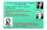 Torricelli, Boyle, Gay-Lussac, Avogadro e le leggi dei .Torricelli, Boyle, Gay-Lussac, Avogadro e