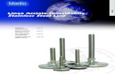 Inox Linea Acciaio Inossidabile Stainless Steel LIVELLAMENTO COLPETAMENTE INOX...  10518 10519 M16X100