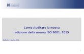 Bellaria 4 Aprile 2016 - Istituto Giordano .edizione della norma ISO 9001: 2015 Bellaria 4 Aprile