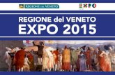 REGIONE del VENETO EXPO 2015 REGIONE del VENETO .DELLA PESCA VENETO PROMOZIONE IRVV UNIONCAMERE VENETO