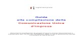 Guida alla Compilazione della Comunicazione 5 giorni la Camera di Commercio comunica lâ€™iscrizione