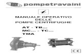 MANUALE OPERATIVO PER POMPE - .4 Manuale operativo delle pompe centrifughe AT - TB - MC ... - Non