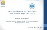 La valorizzazione del Patrimonio immobiliare negli Enti .Fabio Amatucci . Agenda. 1. Crisi finanziaria