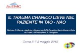 IL TRAUMA CRANICO LIEVE NEL PAZIENTE IN TAO - 2015/Racca - TC.pdf  Trauma cranico lieve Alto rischio
