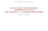 LA VALUTAZIONE AMBIENTALE DI PIANI e PROGRAMMI .2017-02-05  slide 1 ... piani e programmi sottoposti