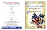 Programma concerto - .di Voci Bianche della Scala di Milano. La Fondazione Manziana Scuola Diocesana