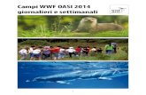 Campi WWF OASI 2014 giornalieri e .2 Natura e Avventura tra il bosco e il mare Campo giornaliero
