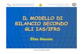 IL MODELLO DI BILANCIO SECONDO GLI IAS/ .IL MODELLO DI BILANCIO SECONDO. GLI IAS/IFRS. Elisa Giacosa