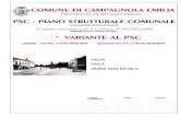 3268-VAS PSC Campagnola - Comune di Campagnola .COMUNE DI CAMPAGNOLA EMILIA PROVINCIA DI REGGIO EMILIA