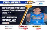 TVB NEWS - .FACEBOOK INSTAGRAM TWITTER SITO WEB Treviso Basket trevisobasket @treviso_basket