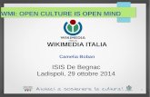 WMI: Open culture is open mind