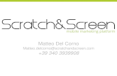 Scratch&Screen elevator pitch