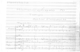 Michelangelo 70 Piazzolla Score