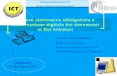 Fattura elettronica obbligatoria e conservazione 200312... Fattura elettronica obbligatoria e conservazione