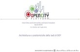 Smart Cities and Communities and Social ... Architettura e caratteristiche della IaaS di OCP Smart Cities