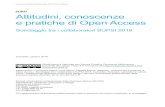 Attitudini, conoscenze e pratiche di Open ... Attitudini, conoscenze e pratiche di Open Access Sondaggio