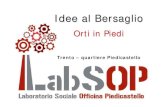 Idee al Bersaglio - Istituto Trento 5 Idee al Bersaglio Orti in Piedi Trento ¢â‚¬â€œ quartiere Piedicastello