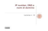 IP number, DNS e nomi di dominio - Corso R-Z Informatica ... Fare una prova: connettersi da casa con