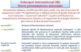 Solarspot International SRL Breve presentazione aziendale Breve presentazione aziendale . ... validitأ 
