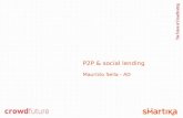 P2P and Social Lending, Maurizio Sella, Smartika