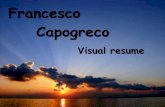 Capogreco Francesco visual resume