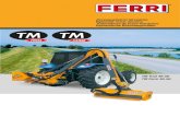FERRI Hydraulic reach mowers TM