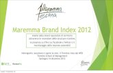Maremma brand index_2012_
