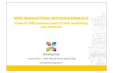 Il webmarketing come strumento di internazionalizzazione delle PMI