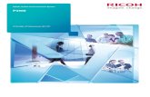 Brochure Ricoh Sistema di Videoconferenza P3500