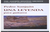 SANJUAN Pedro - Una Leyenda (Rev Gilardino, Biscaldi) (Guitar - Chitarra)